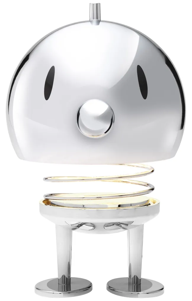 Hoptimist® LED Lampe mit Akku XL chrom