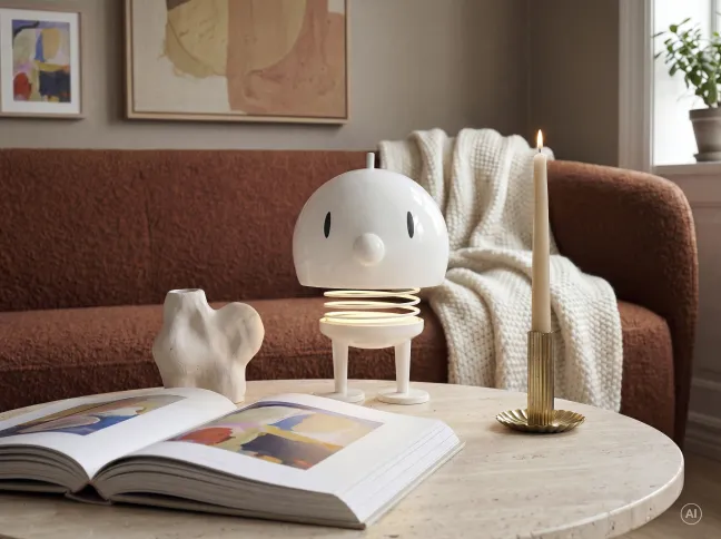 Hoptimist® LED Lampe mit Akku XL weiß