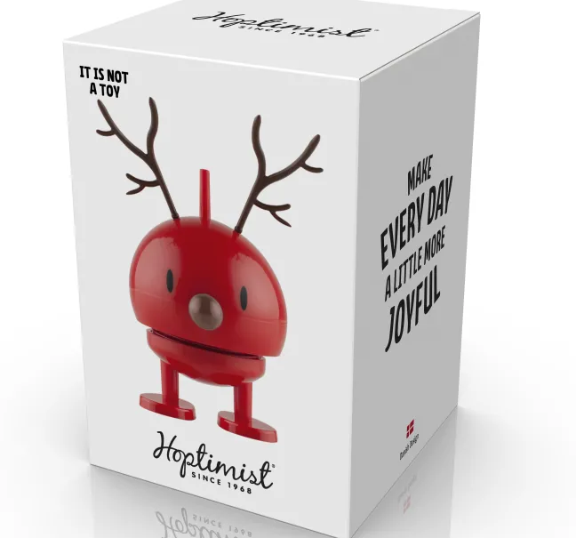 Hoptimist® Rentier Bumble S dunkelrot 26277
