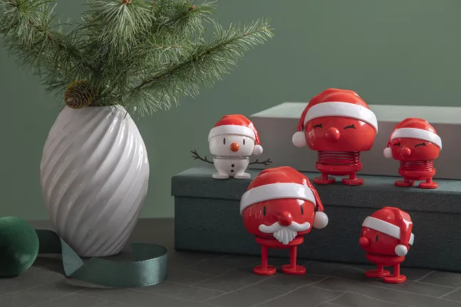 Hoptimist® Santa Claus Bumble M rot 26167