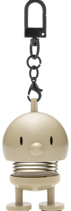 Hoptimist® Taschenanhänger beige