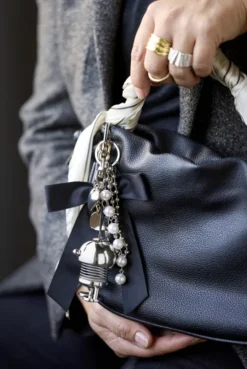 Hoptimist® Taschenanhänger chrom