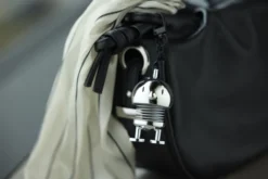 Hoptimist® Taschenanhänger chrom