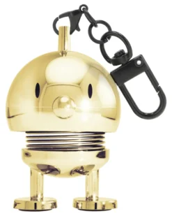 Hoptimist® Taschenanhänger gold
