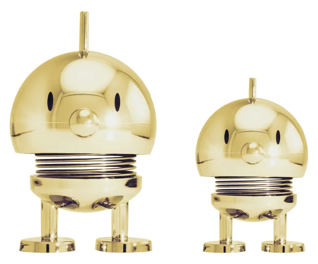 Hoptimist® Wackelfigur Bumble Set XS/S gold