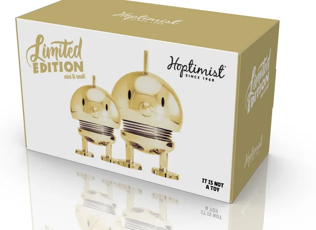 Hoptimist® Wackelfigur Bumble Set XS/S gold