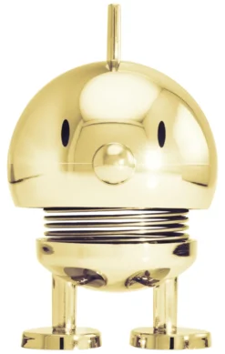 Hoptimist® Wackelfigur Bumble S gold