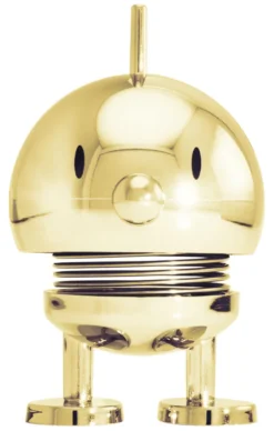 Hoptimist® Wackelfigur Bumble S gold
