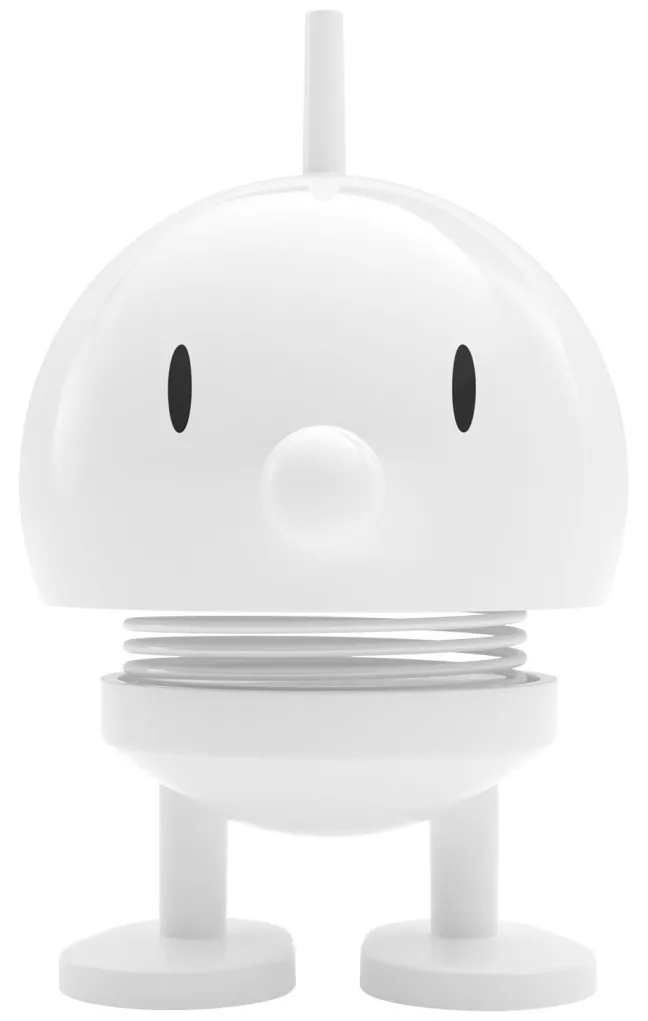 Hoptimist® Wackelfigur Bumble S weiß 26070