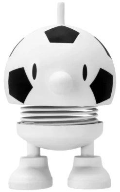 Hoptimist® Wackelfigur Fußball Bumble S weiß