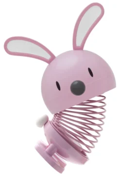 Hoptimist® Wackelfigur Hase rosa