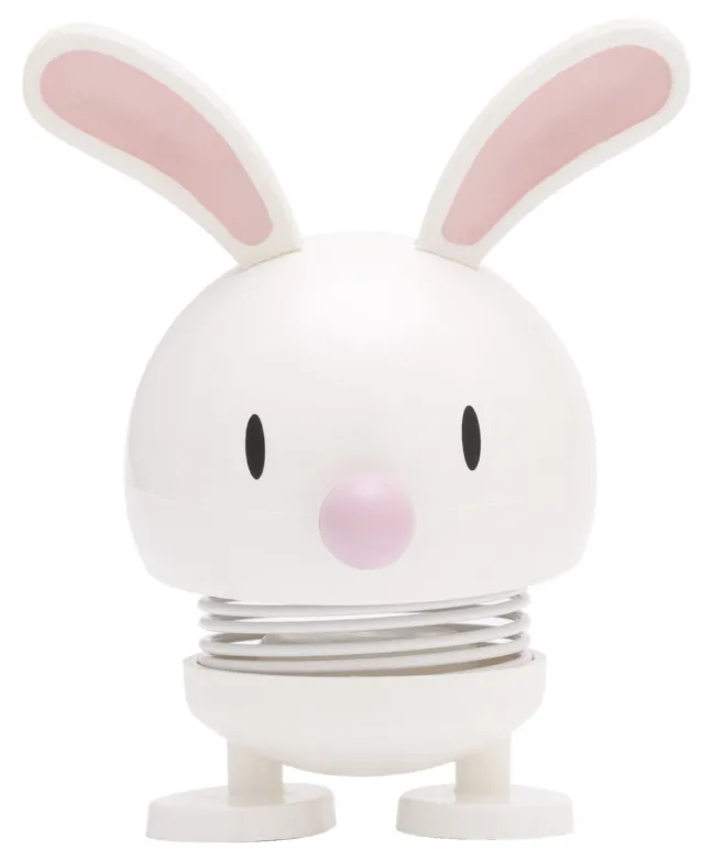 Hoptimist® Wackelfigur Hase weiß
