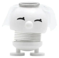 Hoptimist® Wackelfigur Hochzeit Braut weiß