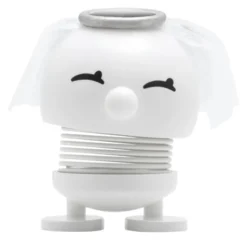 Hoptimist® Wackelfigur Hochzeit Braut weiß