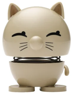 Hoptimist® Wackelfigur Katze beige 26130