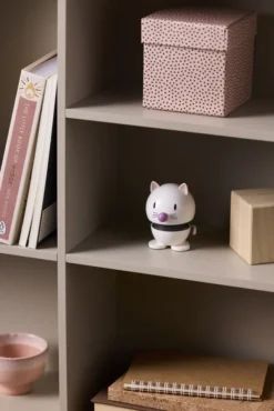 Hoptimist® Wackelfigur Katze weiß