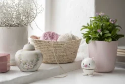 Hoptimist® Wackelfigur Katze weiß