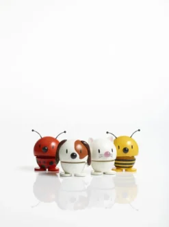 Hoptimist® Wackelfigur Katze weiß