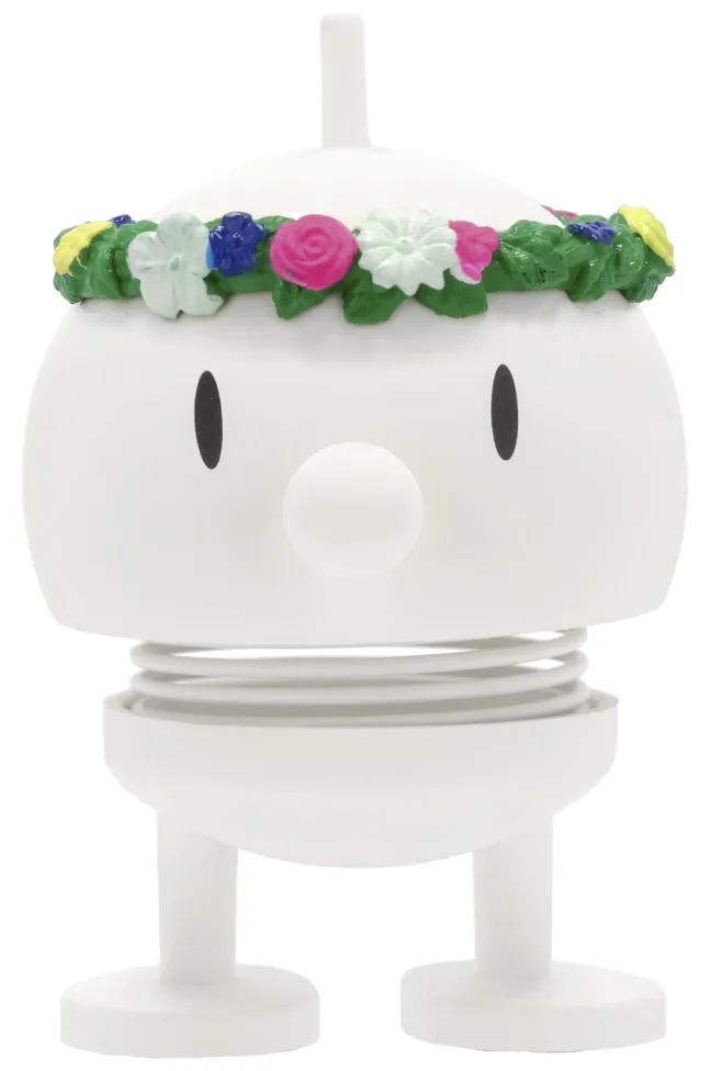 Hoptimist® Wackelfigur Mittsommer Bumble S weiß