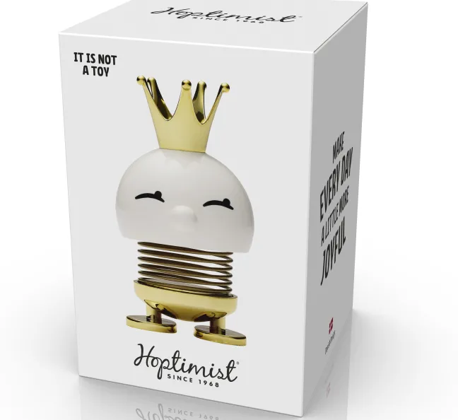 Hoptimist® Wackelfigur Prinzessin weiß