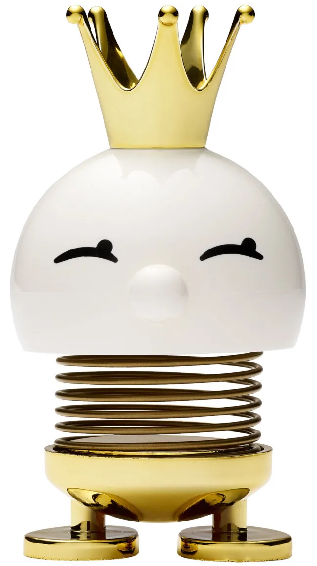 Hoptimist® Wackelfigur Prinzessin weiß