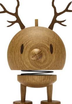 Hoptimist® Wackelfigur Rentier Bumble M Eiche braun