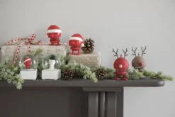 Hoptimist® Wackelfigur Rentier Bumble S rot