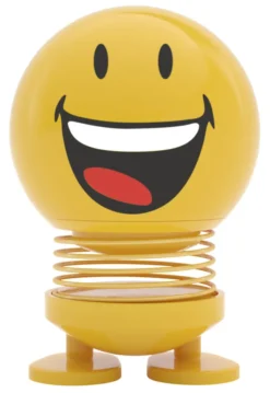 Hoptimist® Wackelfigur Smiley Joy S gelb