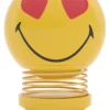 Hoptimist® Wackelfigur Smiley Love S gelb