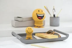 Hoptimist® Wackelfigur Smiley S gelb