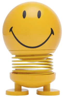 Hoptimist® Wackelfigur Smiley S gelb