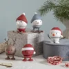 Hoptimist® Wackelfigur Soft Santa Bumble S rot