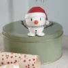 Hoptimist® Wackelfigur Soft Santa Snowman S weiß