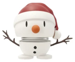 Hoptimist® Wackelfigur Soft Santa Snowman S weiß