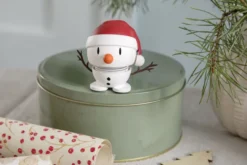 Hoptimist® Wackelfigur Soft Santa Snowman S weiß