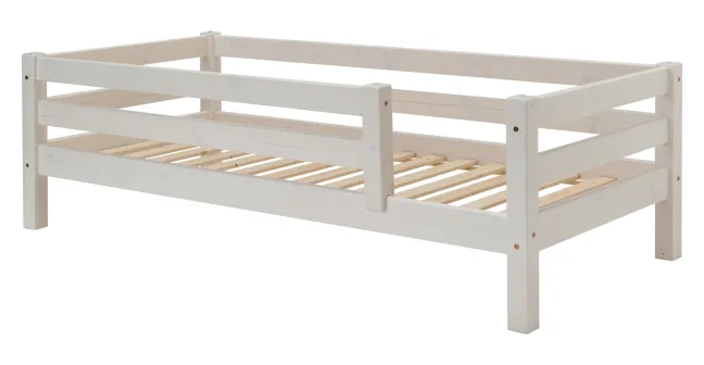 Infanskids Einzelbett mit Abschutzsicherung weiß 90 x 200cm