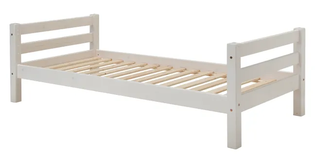 Infanskids Einzelbett mit Abschutzsicherung weiß 90 x 200cm