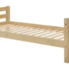Infanskids Einzelbett mit 2 Rollschubkästen 90 x 200cm natur 201-10