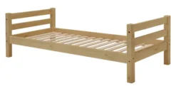 Infanskids Etagenbett mit Leiter gelaugt 90 x 200cm 601-20