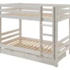 Infanskids Etagenbett mit Leiter weiß 90 x 200cm 601-30