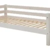 Infanskids Halbhohes Bett teilbar inkl. Schrägleiter und Rutsche weiß 90 x 200 cm 309-30