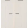 Infanskids Kleiderschrank 2-türig kiefer/weiß
