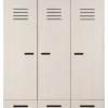 Infanskids Kleiderschrank 3-türig kiefer/weiß
