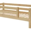 Infanskids mittelhohes Bett mit gerader Leiter natur 200x90cm 307-10