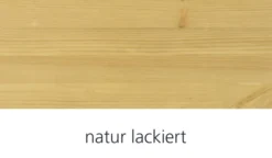 Infanskids mittelhohes Bett mit Schrägleiter natur 200x90cm 308-10