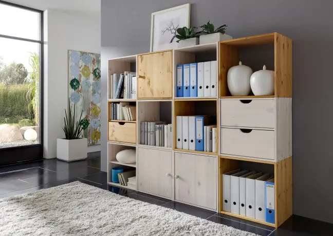 Infanskids Würfel groß inkl. Fachboden weiß 010-30
