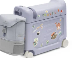 JetKids™ by Stokke® Reiseset Koffer + Rucksack Arctic Blue 681402