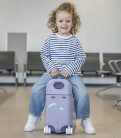 JetKids™ by Stokke® Reiseset Koffer + Rucksack Arctic Blue 681402
