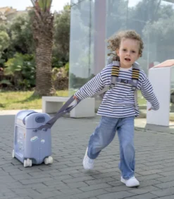 JetKids™ by Stokke® Reiseset Koffer + Rucksack Arctic Blue 681402