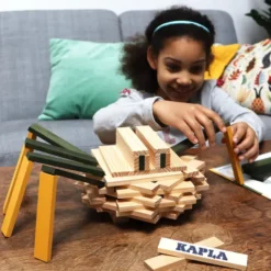 KAPLA Baukasten Spinne 75 Plättchen